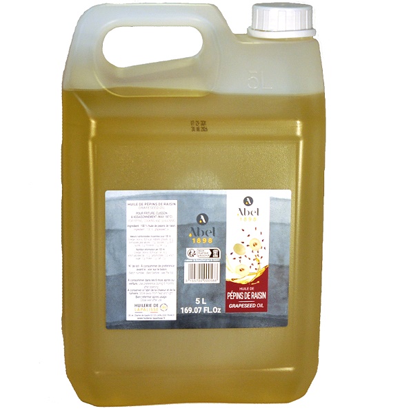 Huile de ppins de raisin 5 litres